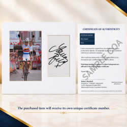 Joanna Rowsell signed genuine signature autograph display UACC RD MANUSCRIPT SOCIETY
