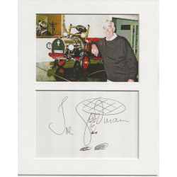 Joe Goodman signed genuine signature autograph display UACC RD AFTAL