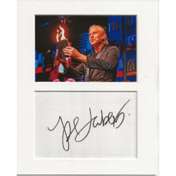 Joe Labero signed genuine signature autograph display UACC RD MANUSCRIPT SOCIETY