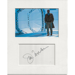 Joe Morton signed genuine signature autograph display UACC RD MANUSCRIPT SOCIETY