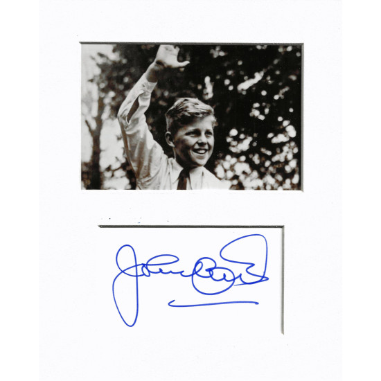 John Clark signed genuine signature autograph display UACC RD MANUSCRIPT SOCIETY