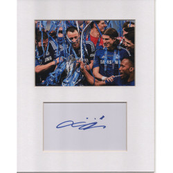John Terry signed genuine signature autograph display UACC RD MANUSCRIPT SOCIETY