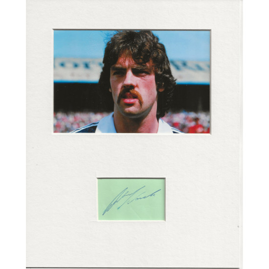 John Wark signed genuine signature autograph display UACC RD AFTAL