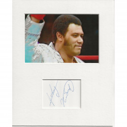 Johnny Kincaid signed genuine signature autograph display AFTAL