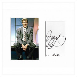 Jonathan Ross signed genuine signature autograph display AFTAL