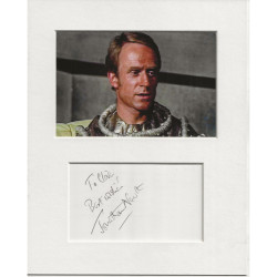 Jonathan Newth signed genuine signature autograph display UACC RD MANUSCRIPT SOCIETY