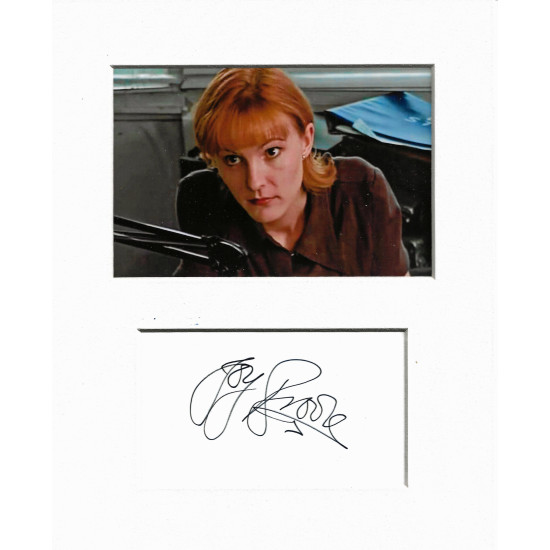 Joy Brook signed genuine signature autograph display UACC RD MANUSCRIPT SOCIETY