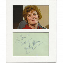 Judy Nunn signed genuine signature autograph display AFTAL
