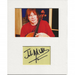 Julian Lloyd Webber signed genuine signature autograph display UACC RD AFTAL