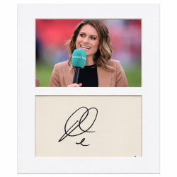 Karen Carney signed genuine signature autograph display UACC RD MANUSCRIPT SOCIETY