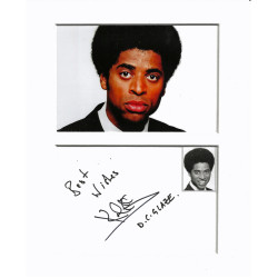 Karl Collins signed genuine signature autograph display UACC RD MANUSCRIPT SOCIETY