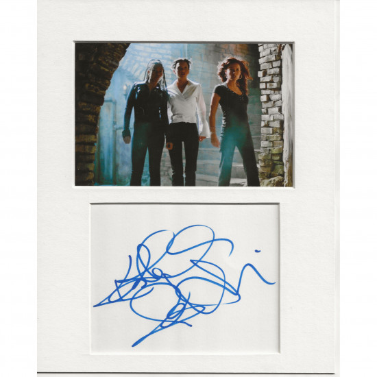 Kathleen Robertson signed genuine signature autograph display AFTAL