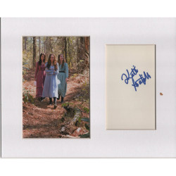 Katie Garfield signed genuine signature autograph display UACC RD MANUSCRIPT SOCIETY