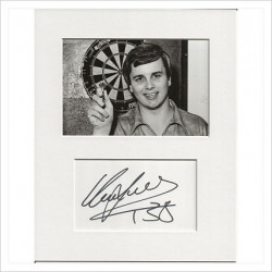 Keith Deller signed genuine signature autograph display AFTAL
