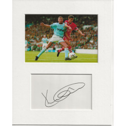 Keith Curle signed genuine signature autograph display UACC RD AFTAL