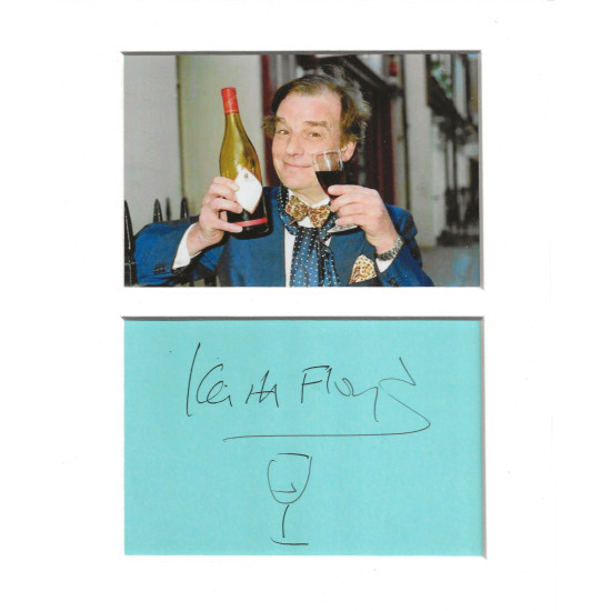 Keith Floyd signed genuine signature autograph display UACC RD MANUSCRIPT SOCIETY