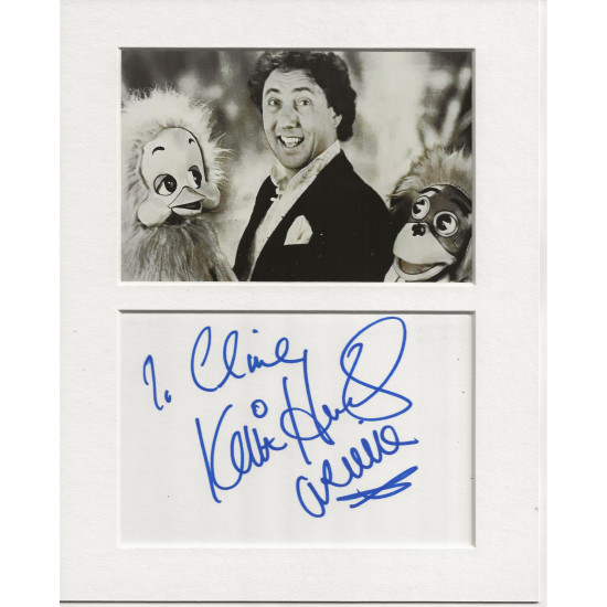 Keith Harris signed genuine signature autograph display UACC RD AFTAL
