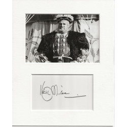 Keith Michell signed genuine signature autograph display UACC RD AFTAL