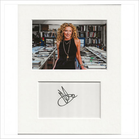 Kelly Hoppen signed genuine signature autograph display UACC RD AFTAL