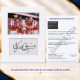 Kevin Campbell signed genuine signature autograph display UACC RD MANUSCRIPT SOCIETY