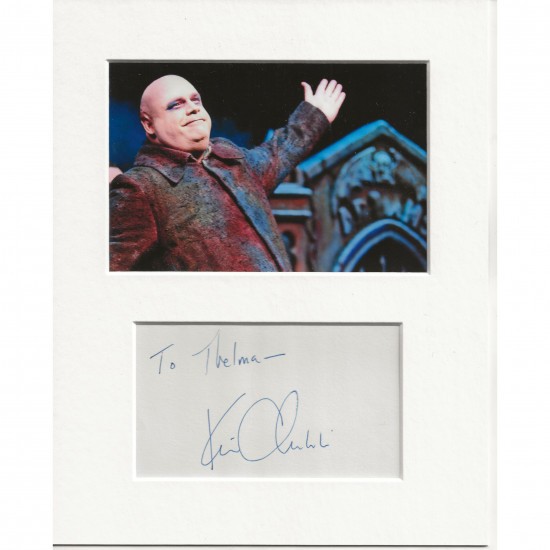 Kevin Chamberlin signed genuine signature autograph display AFTAL
