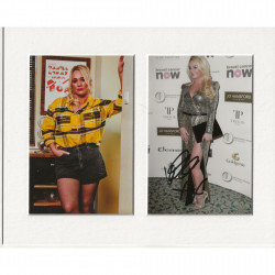 Kirsty-Leigh Porter signed genuine signature autograph display AFTAL