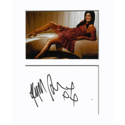 Kym Marsh signed genuine signature autograph display UACC RD MANUSCRIPT SOCIETY
