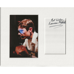 Laurence Mitchell signed genuine signature autograph display UACC RD AFTAL