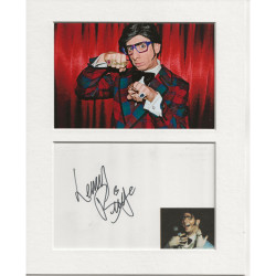 Lenny Beige signed genuine signature autograph display UACC RD AFTAL
