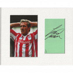 Liam Lawrence signed genuine signature autograph display AFTAL