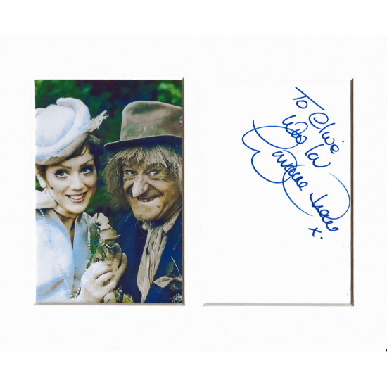 Lorraine Chase signed genuine signature autograph display UACC RD MANUSCRIPT SOCIETY