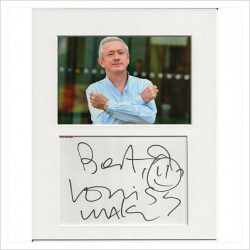 Louis Walsh signed genuine signature autograph display AFTAL