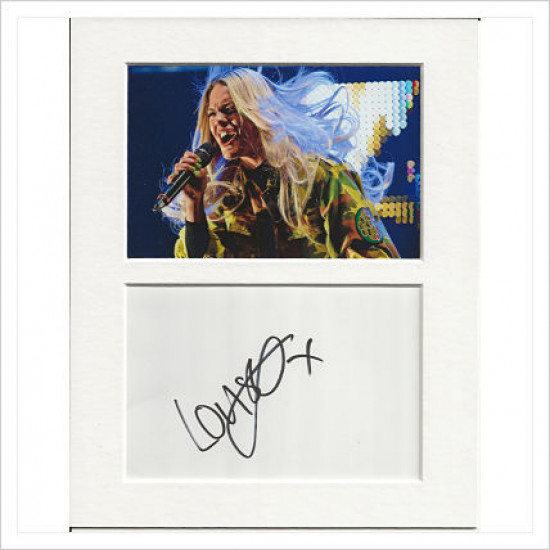 Louisa signed genuine signature autograph display AFTAL (LJ-2)