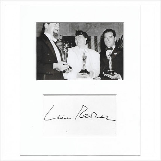 Luise Rainer signed genuine signature autograph display AFTAL