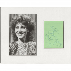 Maggie Moone signed genuine signature autograph display AFTAL