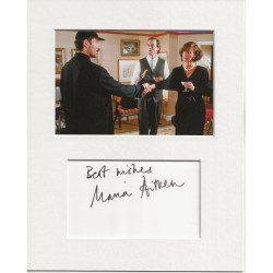 Maria Aitken signed genuine signature autograph display UACC RD AFTAL