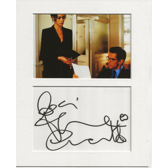 Maria Grazia Cucinotta signed genuine signature autograph display UACC RD AFTAL