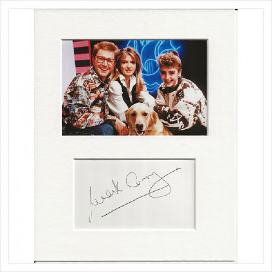 Mark Curry signed genuine signature autograph display AFTAL