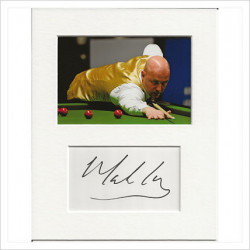 Mark King signed genuine signature autograph display AFTAL