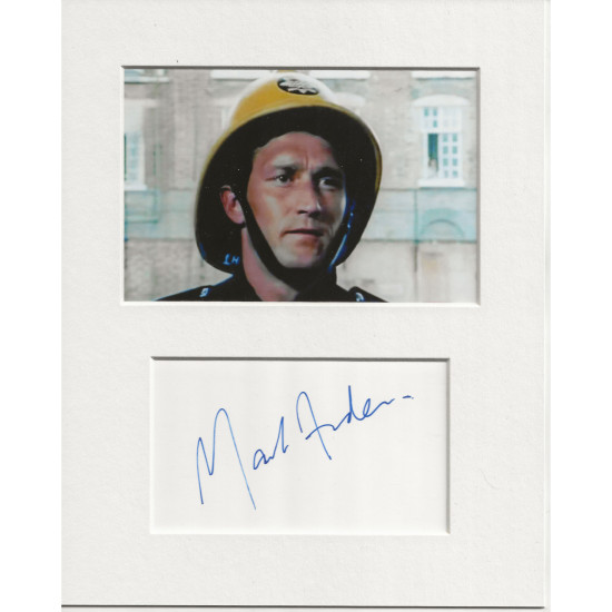 Mark Arden signed genuine signature autograph display UACC RD AFTAL