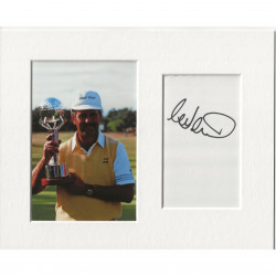 Mark James signed genuine signature autograph display AFTAL
