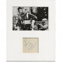 Marshall Thompson signed genuine signature autograph display AFTAL