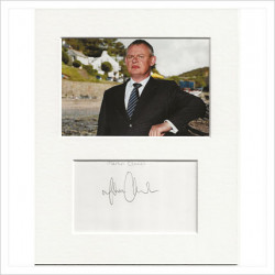 Martin Clunes signed genuine signature autograph display AFTAL