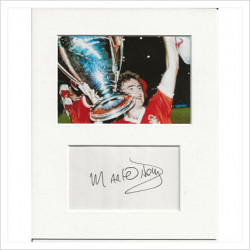 Martin O'Neill signed genuine signature autograph display AFTAL