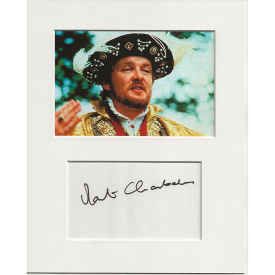 Martin Chamberlain signed genuine signature autograph display UACC RD AFTAL