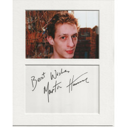Martin Hancock signed genuine signature autograph display UACC RD AFTAL