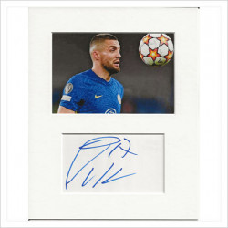 Mateo Kovacic signed genuine signature autograph display AFTAL