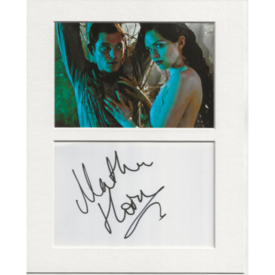 Mathew Horne signed genuine signature autograph display UACC RD AFTAL