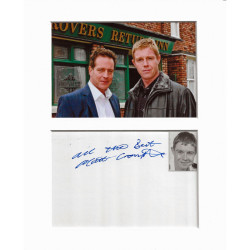 Matthew Crompton signed genuine signature autograph display UACC RD MANUSCRIPT SOCIETY