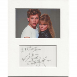 Maxwell Caulfield signed genuine signature autograph display AFTAL